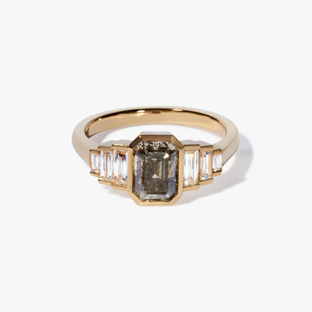 Ruth 18ct Yellow Gold Diamond Ring | Annoushka jewelley